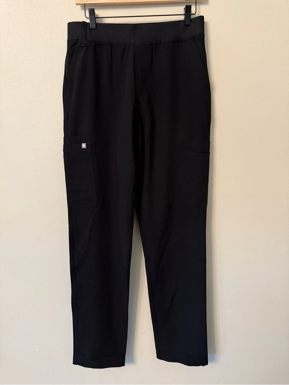 FIGS XTREME Racing Scrub Pants Black Small Tall NWT Rare